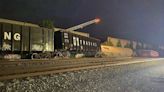 CSX train derails, damaging garages at residential complex (updated) - Trains