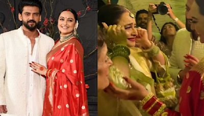 Rekha gushes over newlyweds Sonakshi Sinha-Zaheer Iqbal in UNSEEN video from reception; says ‘Bahut khush hu’