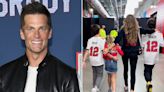 Tom Brady Shares Sweet Photo of Gisele Bündchen with All Three Kids After Retirement News