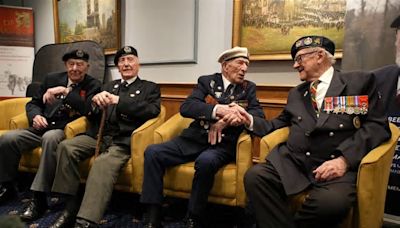 Normandy veterans share ‘bit of living history’ ahead of D-Day anniversary