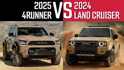 Sibling Rivalry: 2024 Toyota Land Cruiser Vs. 2025 Toyota 4Runner