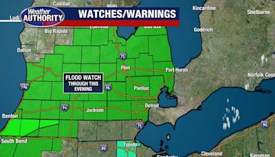 Metro Detroit weather: Flooding concerns persist, with 1-2 inches of rain forecasted