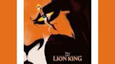 This clever optical illusion Lion King poster is a roaring success