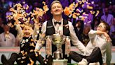 World snooker champion Wilson cried in bathroom at home after Crucible triumph