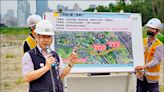 台中市政路延伸工程 1標進度55%