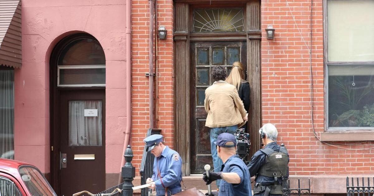 RAW VIDEO: Timothee Chalamet And Elle Fanning Film 'A Complete Unknown' In Hoboken 1/4