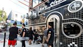 Whiz wit art at the 'new' Jim's Steaks