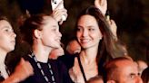 Angelina Jolie y Shiloh Pitt, in fraganti en un concierto de rock en Italia