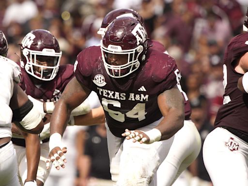 Texas A&M Aggies G Layden Robinson Selected By New England Patriots In NFL Draft