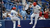 Mike Trout's 2-run homer highlights 5-run outburst in the 8th as the Angels top Rays 7-3