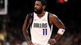 Kyrie Irving patiently waited on the court to comfort every Mavs teammate after NBA Finals loss