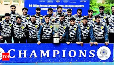 DYES 'A' Crowned Champions of Hockey Karnataka League Championship in Bengaluru | Bengaluru News - Times of India