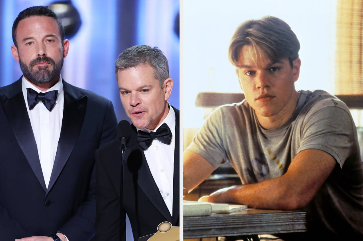 ...Viral Post Has Reminded People That Ben Affleck And Matt Damon Wrote Fake Sex Scenes Into “Good Will Hunting,” And...