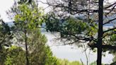 A hiker's path: Overlooking the Ohio River at O'Bannon Woods State Park