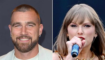 Travis Kelce's Sweet Moments at Taylor Swift's 2nd London Show — from His Archer Pose to a Cute Gesture During 'Karma'