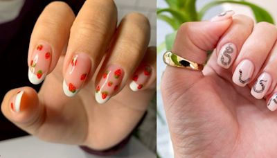 Transforma tu manicura con "sticker nails" al estilo de las celebridades