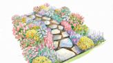 This Colorful Border Garden Plan Has Something Blooming for Three Seasons