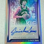 2021-22 PANINI RECON 尼克隊 RC JERICHO SIMS AUTO NO. ARS-JCS