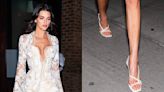 Kendall Jenner’s Double Style Play with Jimmy Choo Sandals at Met Gala After Parties