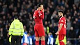 Virgil van Dijk questions Liverpool’s hunger after Everton defeat: ‘We have to look in the mirror’