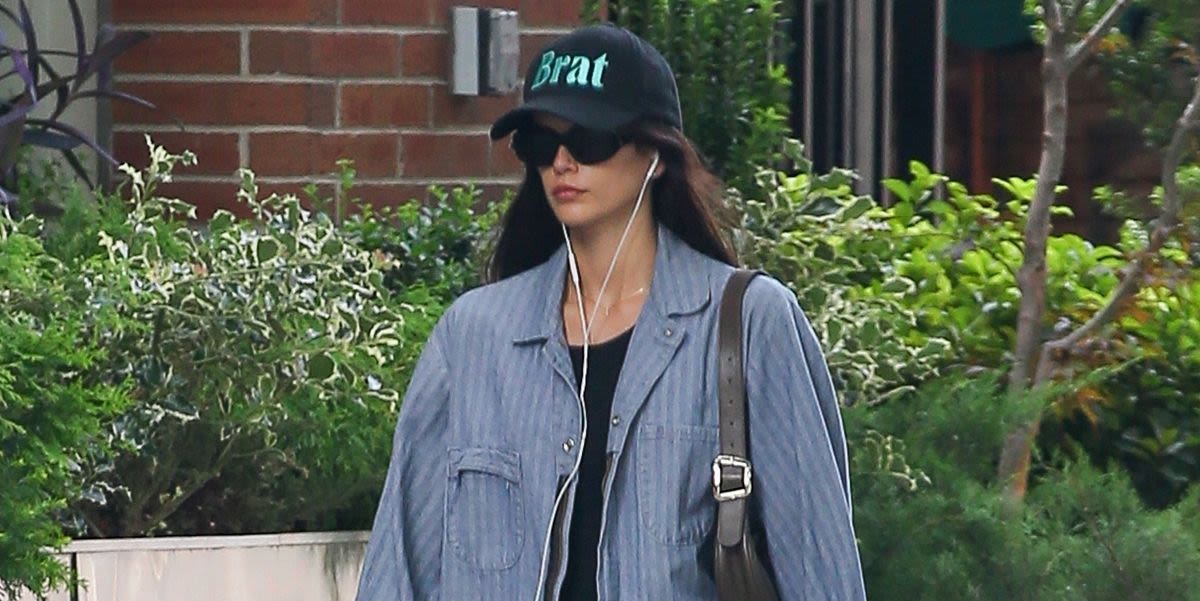 Kaia Gerber References Charli XCX in a Cheeky "Brat" Hat