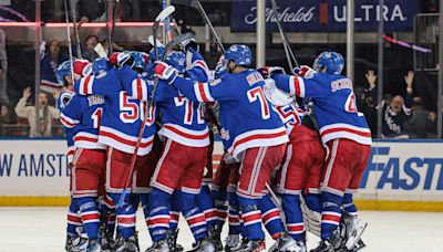 New York Rangers beat Florida Panthers in Game 2 on Barclay Goodrow overtime goal