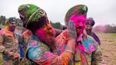 Sikh soldiers in British Army mark annual military festival with colourful display