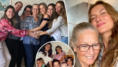 Gisele Bündchen shares rare photo with 5 sisters and late mom on Mother’s Day: ‘She was an incredible role model’
