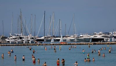 Thousands protest against mass tourism in Spain’s Balearic Islands