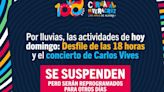 Suspenden concierto de Carlos Vives y actividades del Carnaval de Veracruz por fuertes lluvias | El Universal