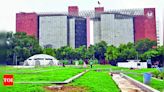 NDMC renovates Palika Bazar terrace with granite pathway and LED-lit footpaths | Delhi News - Times of India