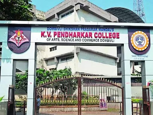 College Admission Controversy at K V Pendharkar College in Mumbai | Mumbai News - Times of India