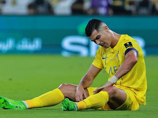 Cristiano Ronaldo, sin consuelo, se largó a llorar tras perder la final de la Copa del Rey de Campeones en Arabia Saudita