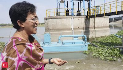 Delhi water crisis: Atishi inspects Chandrawal Water Treatment Plant, says water supply to be normal soon