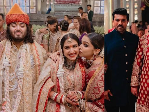 Ranveer Singh, Ram Charan share unseen photos from Anant Ambani-Radhika Merchant’s wedding; Salman Khan photobombs