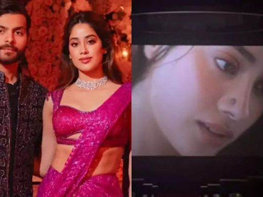 Janhvi Kapoor's boyfriend Shikhar Pahariya is love-struck seeing her in 'Devara: Part 1' with Jr NTR: Am I dreaming? | Hindi Movie News - Times of India