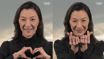 Michelle Yeoh champions displaced athletes at Paris Olympics