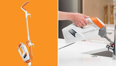 This Bissell Steam Mop That Can ‘Blast Out Grime from Grout’ Is on Sale at Amazon, and It Doubles as a Handheld