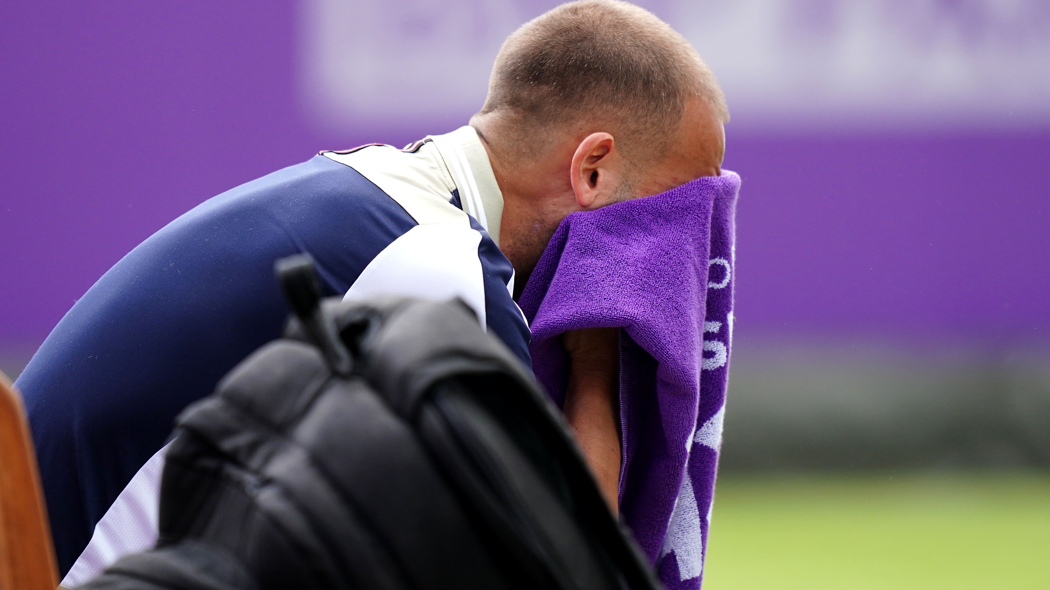 Dan Evans worried about missing Wimbledon and Olympics after knee injury