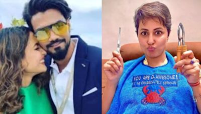 Rocky Jaiswal Pampers Hina Khan In THIS Special Way As She Battles Cancer