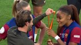 "¿Es broma?": las futbolistas del Barça no se podían creer cómo se hizo el reparto de medallas de campeonas de Copa