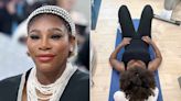 Serena Williams Post Photo of 'Ab Muscle' Work Out After Baby No. 2: 'Here Comes Fitness!'