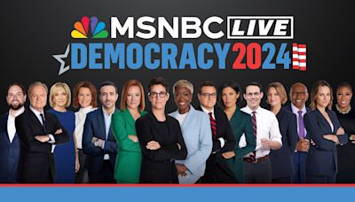 MSNBC Reveals Details for New MSNBC Live Event Featuring Top Network Talent