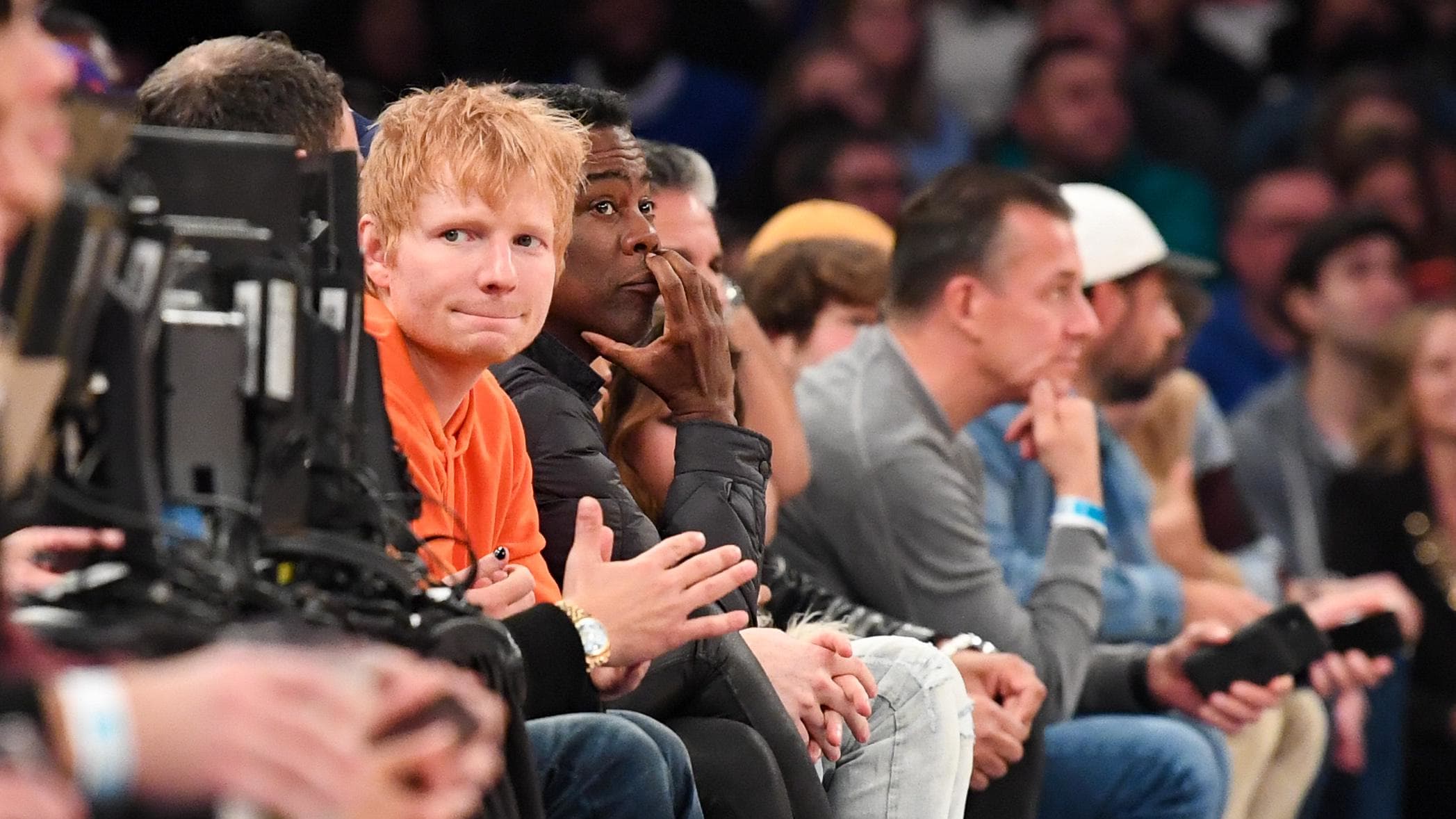 Pop Singer Ed Sheeran Emphatically Celebrates Ipswich Town's Premier League Promotion