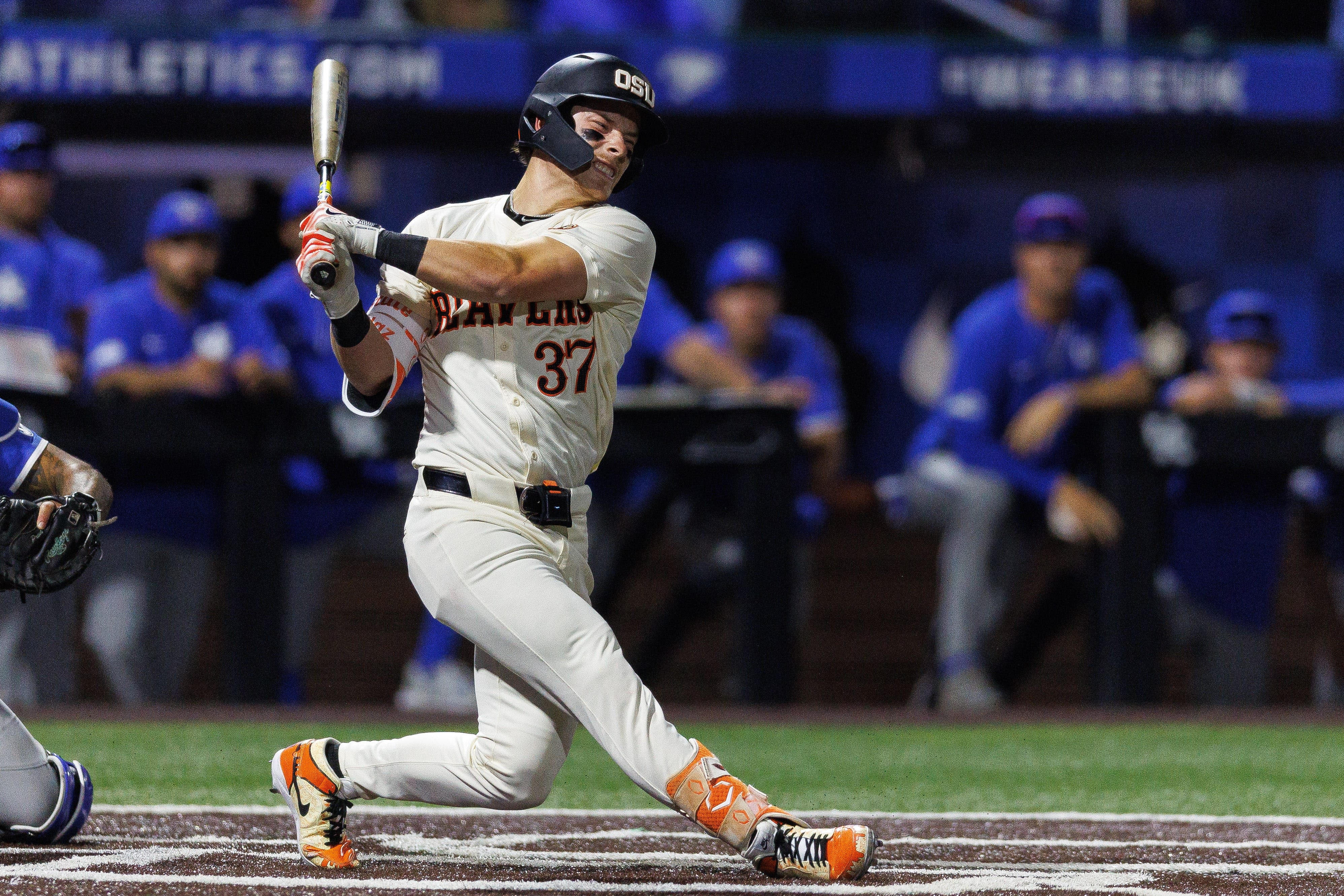 Cleveland Guardians select Oregon State's Travis Bazzana No. 1 overall in 2024 MLB Draft