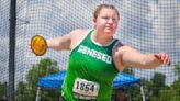 Marshall twice throws for gold at state