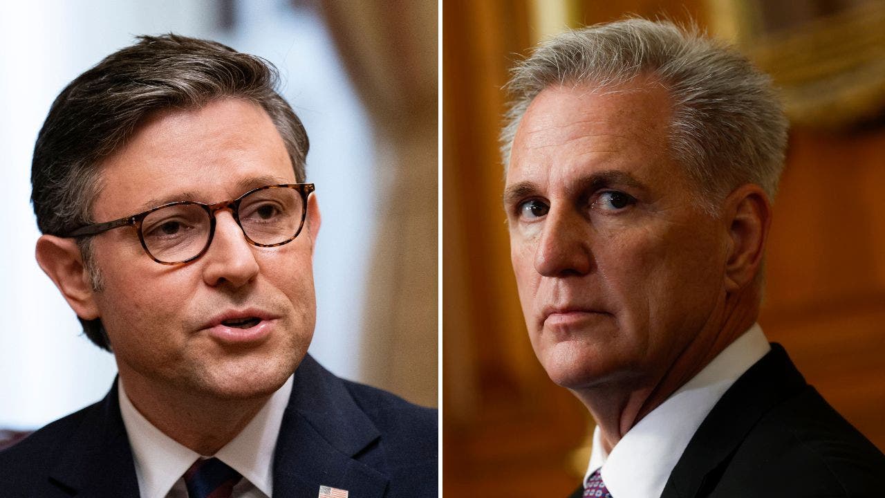 McCarthy sidesteps question about Speaker Johnson's leadership during Capitol Hill visit