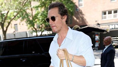 Matthew McConaughey Just Rocked One of Florsheim's Best Dress Sneakers, and They're 50% Off Right Now