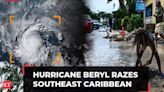 Hurricane Beryl makes landfall on Caribbean island; damages buildings, affects communications across the region