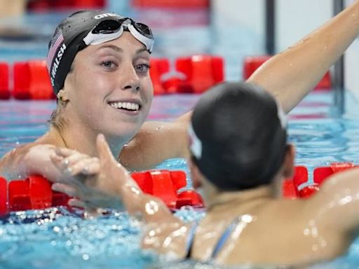 巴黎奧運》上屆被美國隊刷掉 女泳將沃許本屆游出100公尺蝶式新紀錄 - 其他